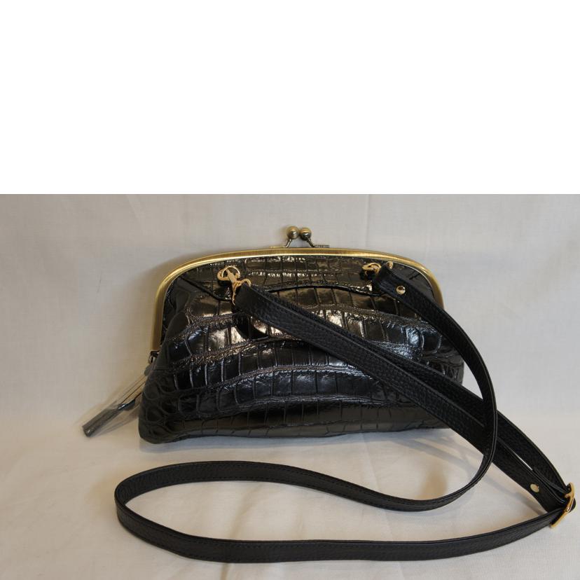 JRA ジェイアールエー/クロコショルダーポーチ付//SAランク/92