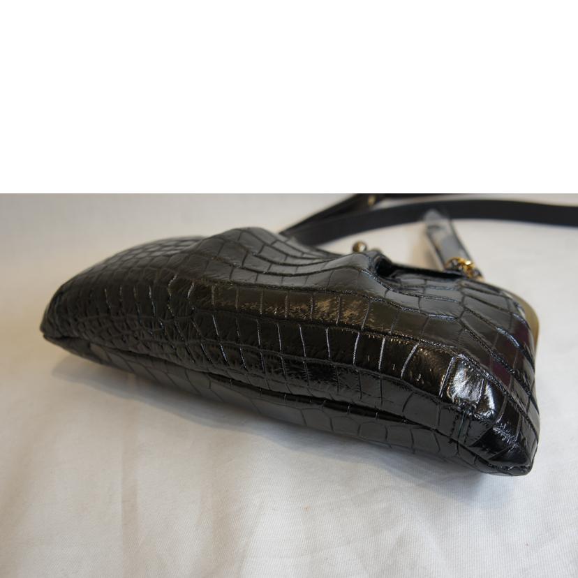 JRA ジェイアールエー/クロコショルダーポーチ付//SAランク/92