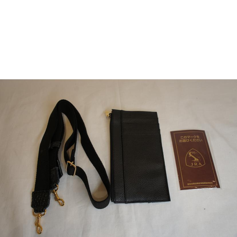 JRA ジェイアールエー/クロコショルダーポーチ付//SAランク/92