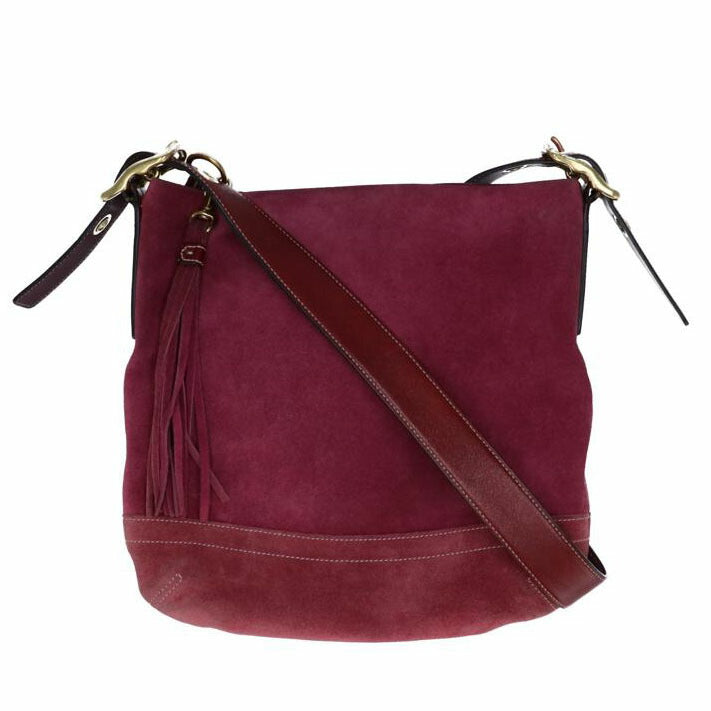 COACH COACH/ブリーカーフリンジスエードショルダー/1419//F04S/Bランク/75