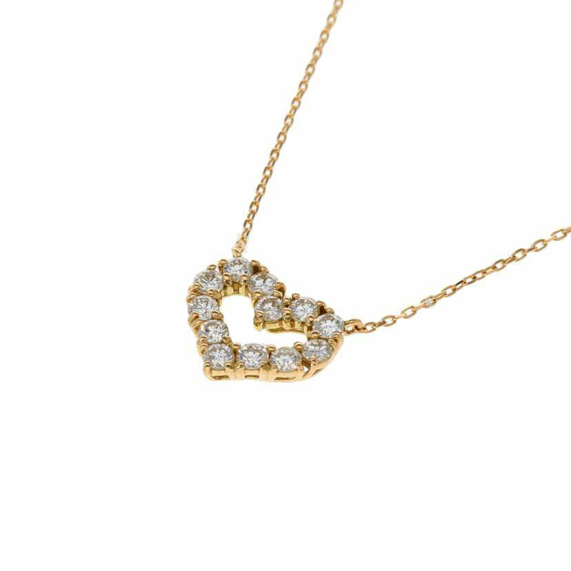 / K18ダイヤネックレス0.33ct//Aランク/75