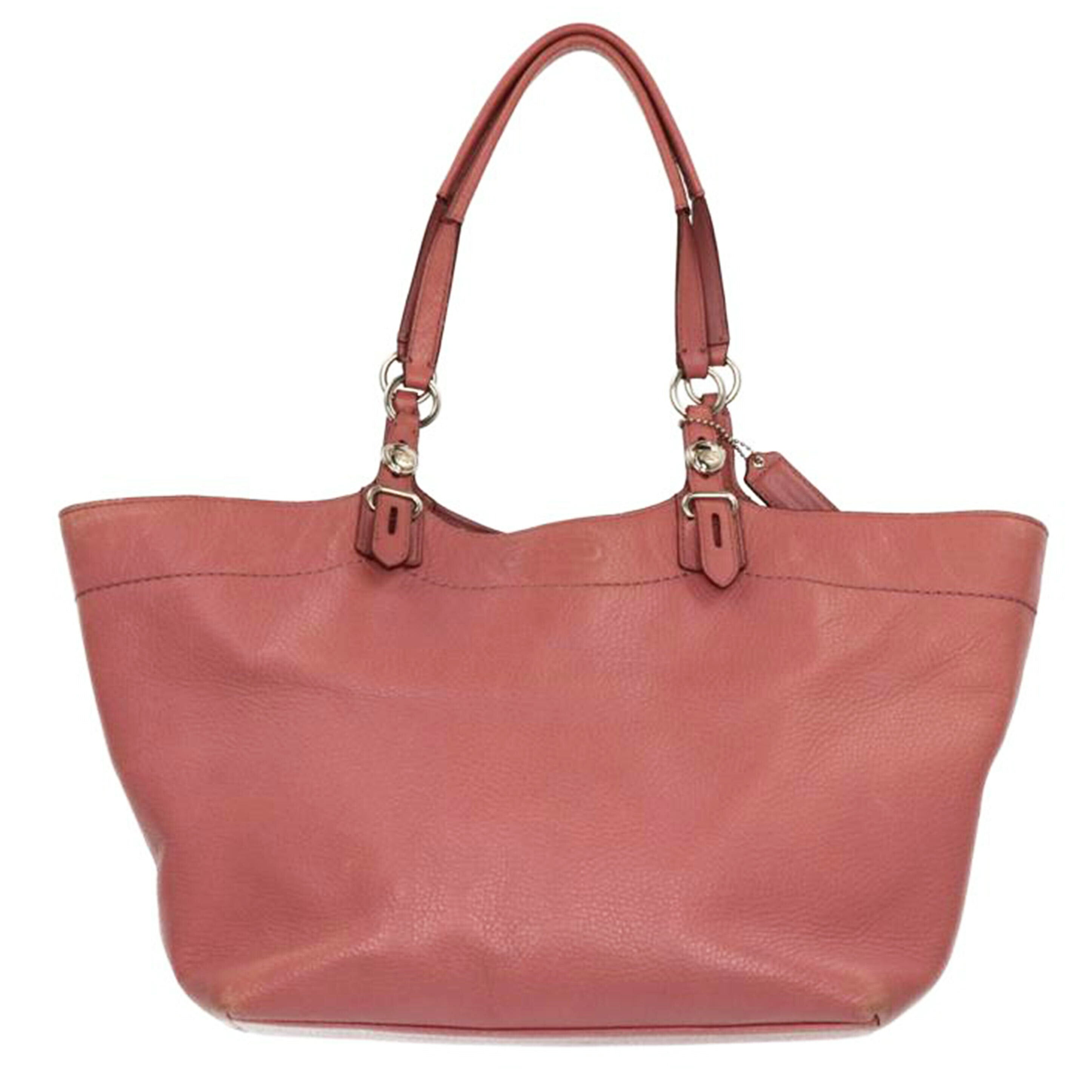 COACH COACH/カーリーロゴエンボスドレザートート/F16174//L1068/Bランク/75