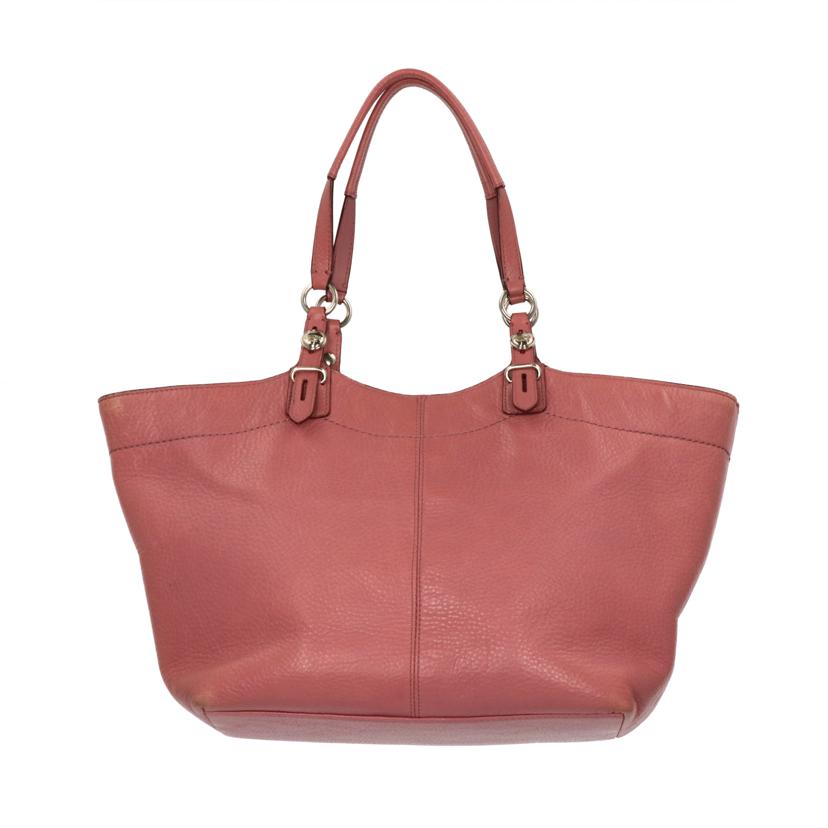 COACH COACH/カーリーロゴエンボスドレザートート/F16174//L1068/Bランク/75
