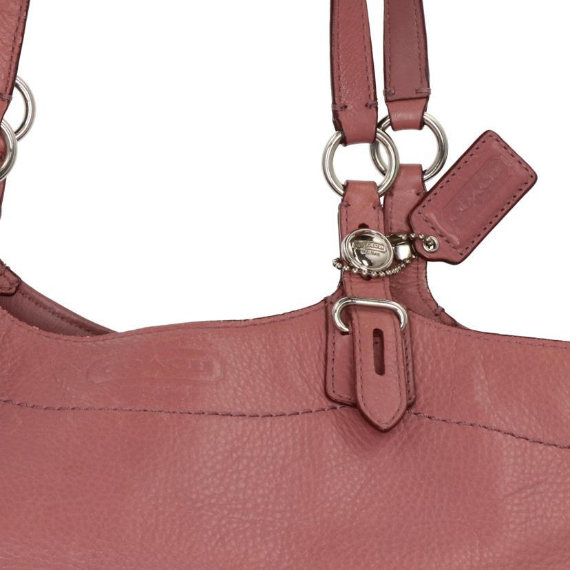 COACH COACH/カーリーロゴエンボスドレザートート/F16174//L1068/Bランク/75