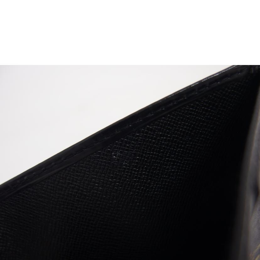 LV ルイヴィトン 二つ折り財布 /ポルトビエ6カルトクレディ/エピ/ノワール/M63312//CA0***/ABランク/04