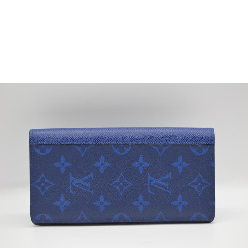 LV ルイヴィトン/ポルトフォイユ・ブラザ/タイガラマ/コバルト/M30297//RFI***/Aランク/89