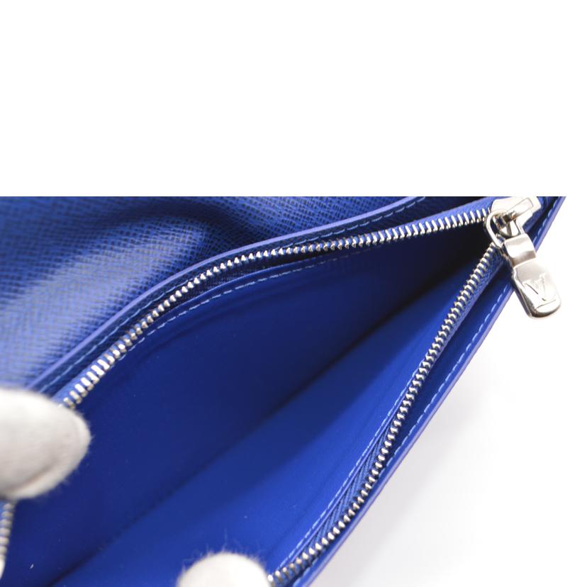 LV ルイヴィトン/ポルトフォイユ・ブラザ/タイガラマ/コバルト/M30297//RFI***/Aランク/89