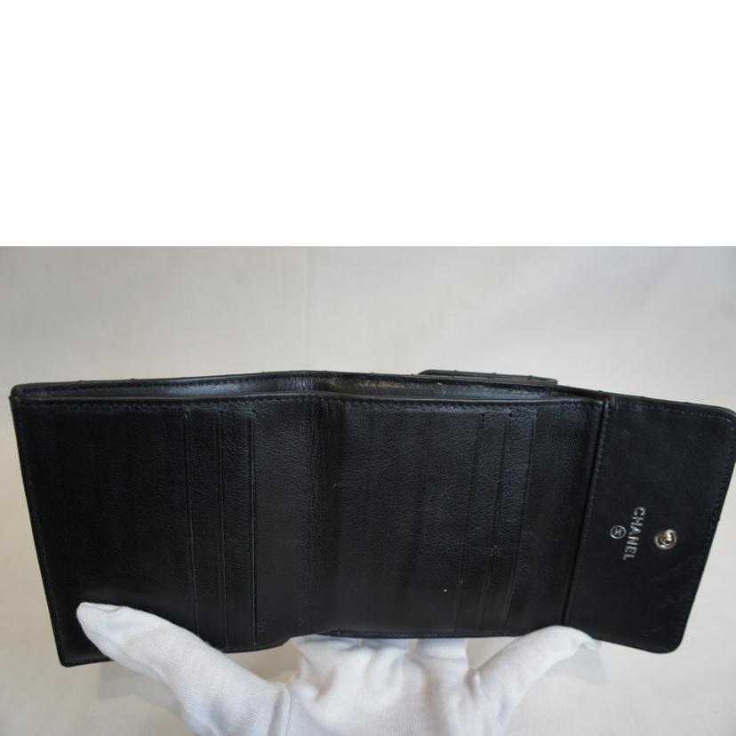 CHANEL シャネル/Vステッチキルティングウォレット//11425611/ABランク/92