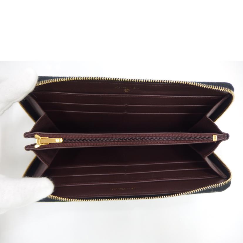 CHANEL シャネル/マトラッセラウンドファスナー/AP0242//31773520/ABランク/82