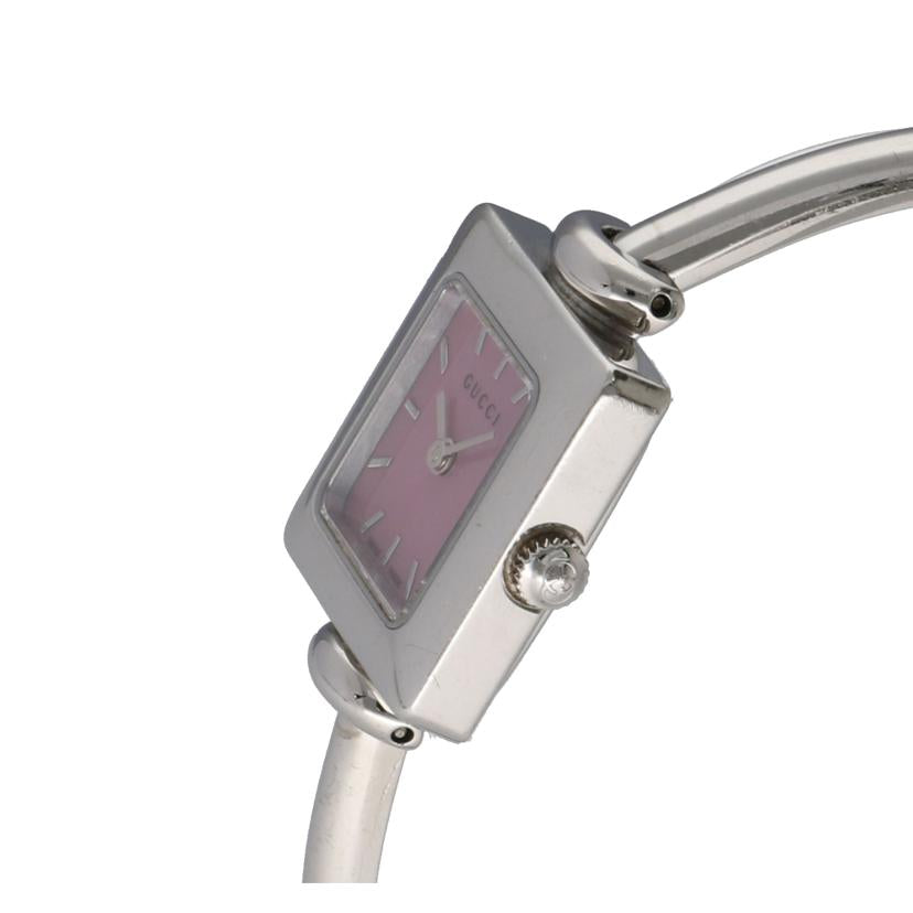 GUCCI グッチ/バングルウォッチ・ピンクシェル/クオーツ/1900L//135*****/ABランク/75