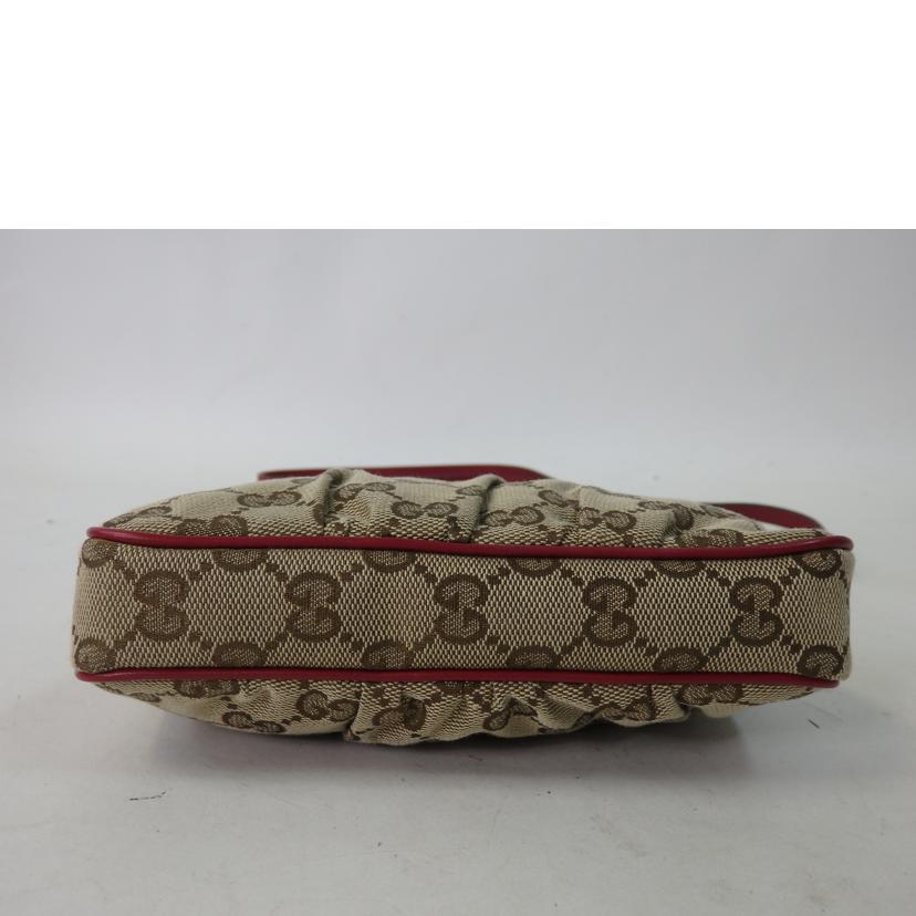 GUCCI グッチ/GGキャンバスミニショルダーバッグ/赤/256899//525***/Aランク/84