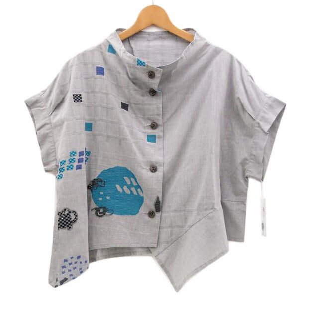 慈雨 トップス 慈雨 センソユニコ 半袖カットソー グラデーション