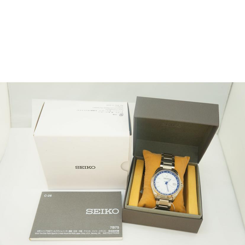 SEIKO セイコー/セイコーセレクション/ソーラー電波/SBTM299//130360/SAランク/09