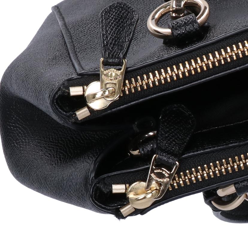 COACH コーチ/ミニクリスティグレイン2wayショルダー/ブラック/F57523//A1780/ABランク/75