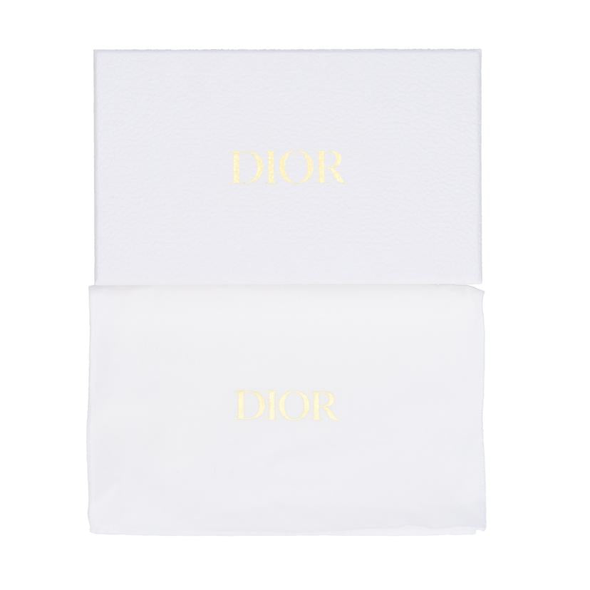 DIOR ディオール/DIOR OR DIOR CAROウオレット/カナージュラムスキン/メタリックゴールドトーン/S5039ONHN//SAランク/09