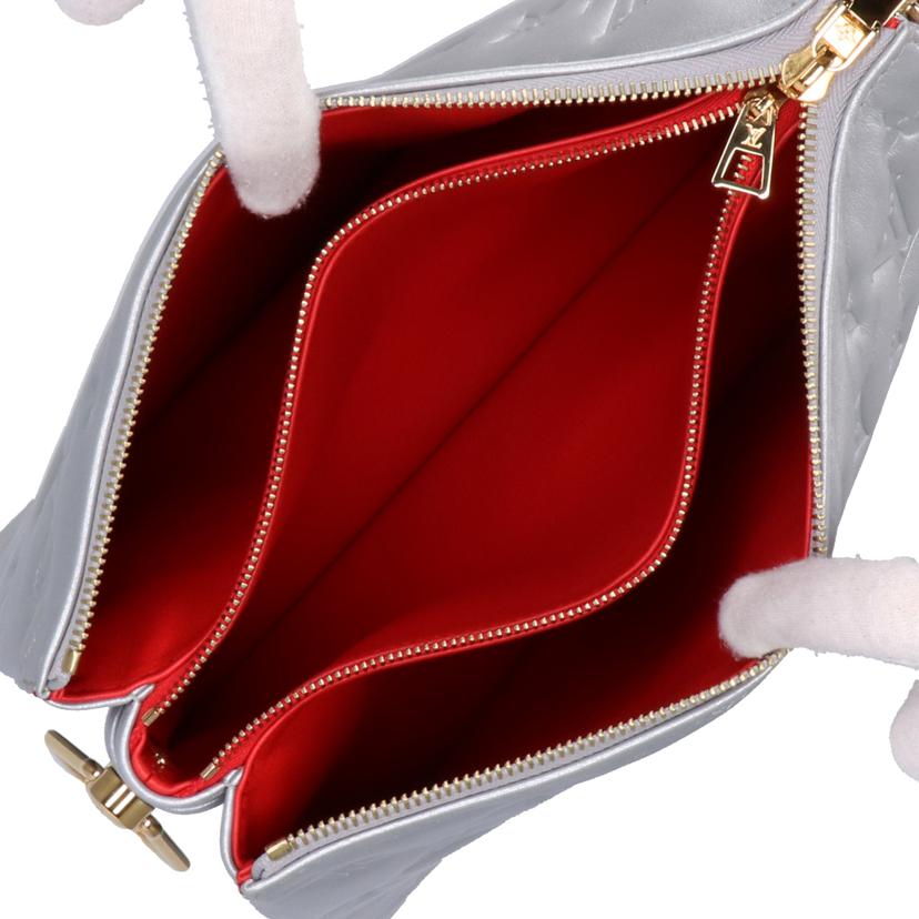 LOUIS VUITTON ルイ・ヴィトン/クッサンPM/ラムレザー/シルバー/M21769//RFI*/SAランク/09