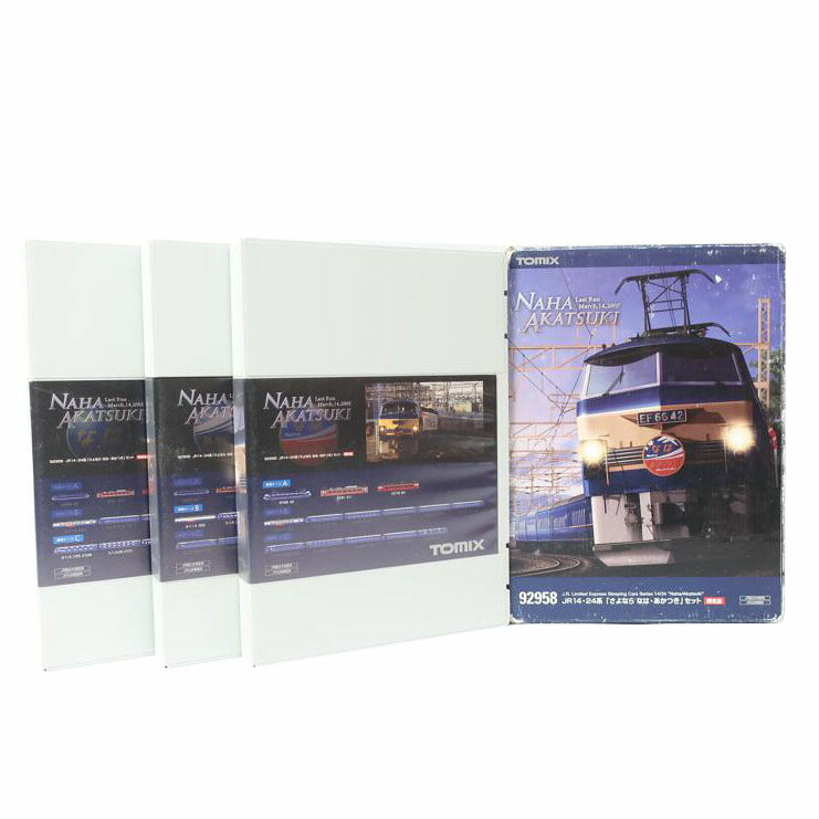 TOMIX/TOMYTEC トミックス/トミーテック/JR12・24系「さよなら なは・あかつき」セット 限定品/92958//ABランク/65