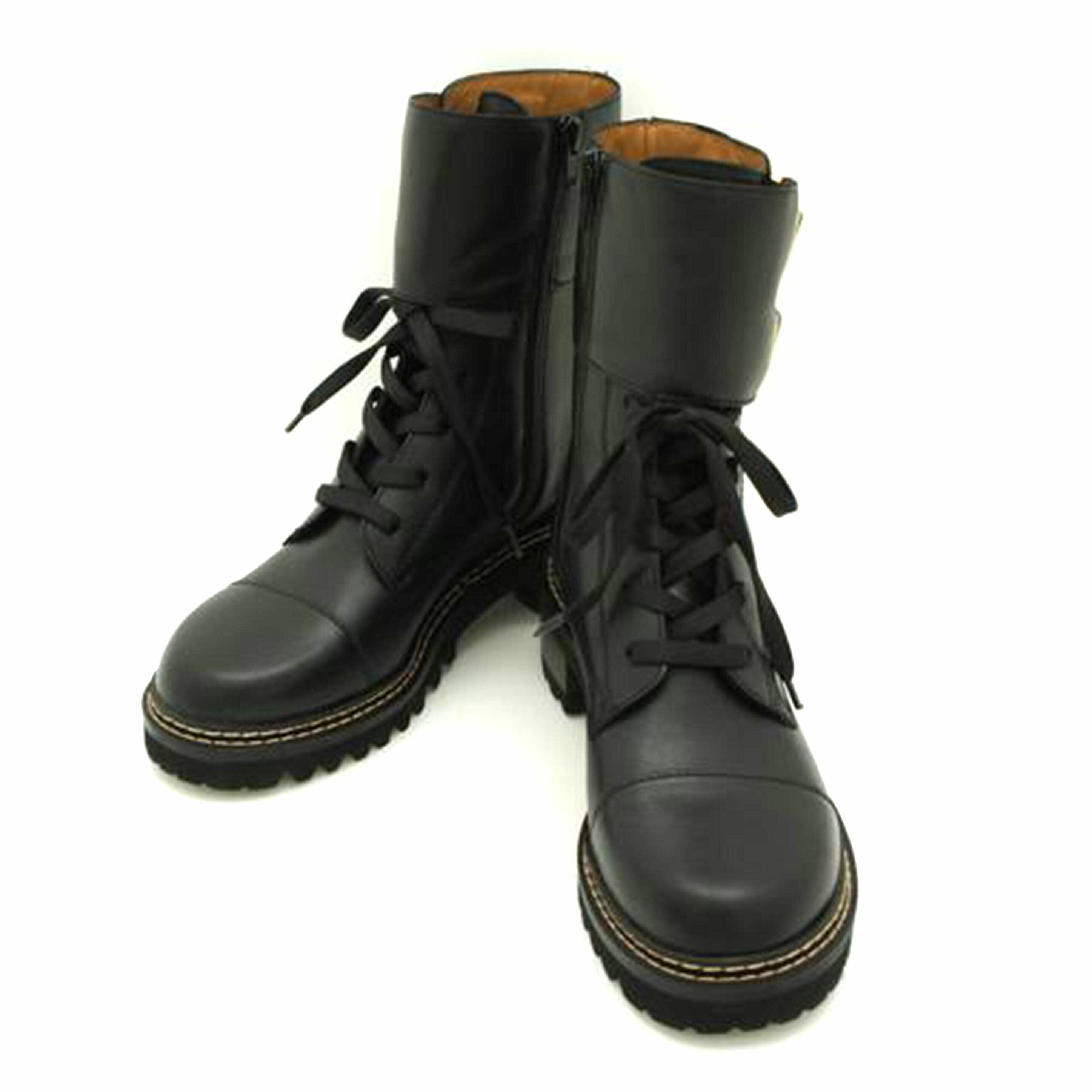 SeeByCholoe/SeeByCholoe レザーレースアップブーツ 25cm/SB33080A//Aランク/75