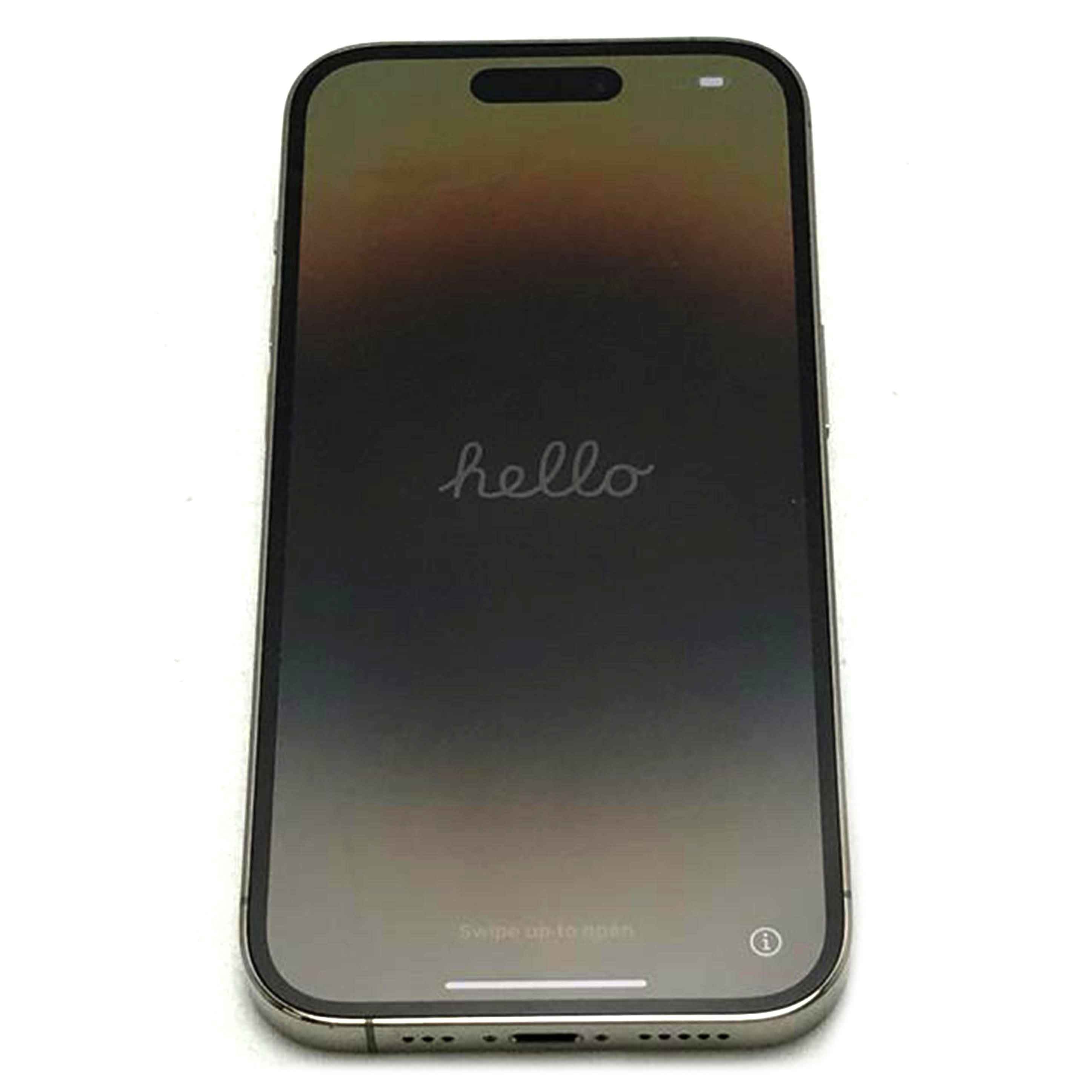 Apple アップル/iPhone14 Pro 256GB ゴールド/MQ173J/A//N194KM93N0/ABランク/51