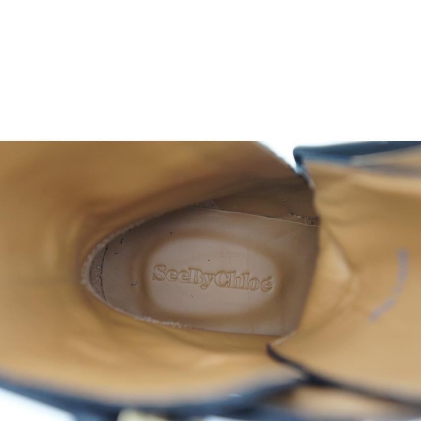 SeeByCholoe/SeeByCholoe レザーレースアップブーツ 25cm/SB33080A//Aランク/75