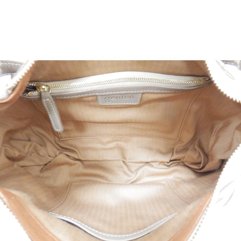genten ゲンテン/ 2WAYレザーバッグ/Borodino/42597//ABランク/88