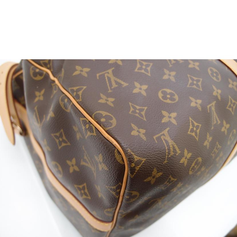 LOUIS VUITTON ルイヴィトン ルイ・ヴィトン ビトン ハンドバッグ 2wayバッグ ボストンバッグ トラベルバッグ ブラウン メンズ レディース 定番 人気 LV 斜め掛け 肩がけ/キーポル・バンドリエール 55/モノグラム /M41414//MB0***/Aランク/69