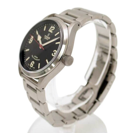 TUDOR チュードル チューダー 腕時計 オーバーホール済 新品仕上済 ステンレス メンズ 黒文字盤/ヘリテージ・レンジャー/自動巻き/79910//I323542/SAランク/69