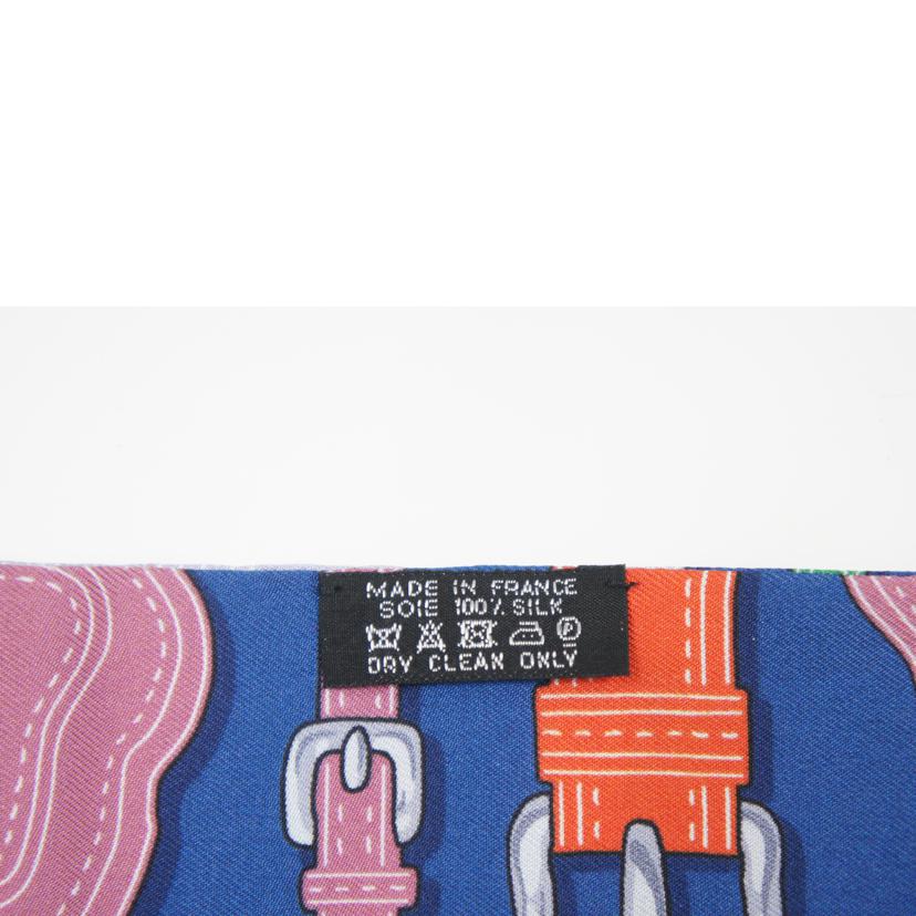 HERMES エルメス/ツィリーリボンスカーフ/ベルトモチーフ//Aランク/75