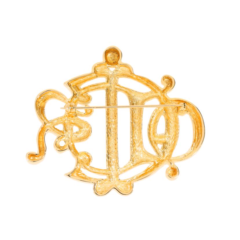 Christian Dior クリスチャンデイオール/ロゴブローチ//ABランク/94