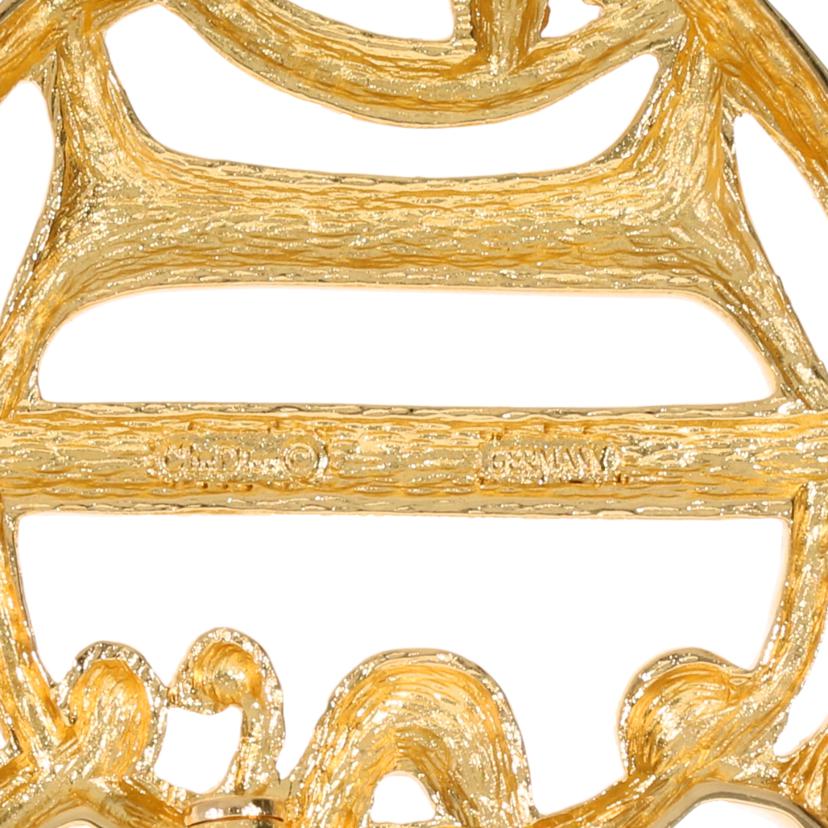 Christian Dior クリスチャンデイオール/ロゴブローチ//ABランク/94