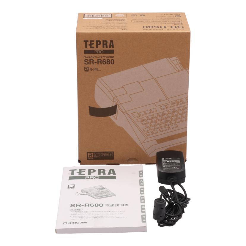 KING JIM キングジム/ラベルライター/TEPRA PRO/SR-R680//9C0021435/Aランク/82