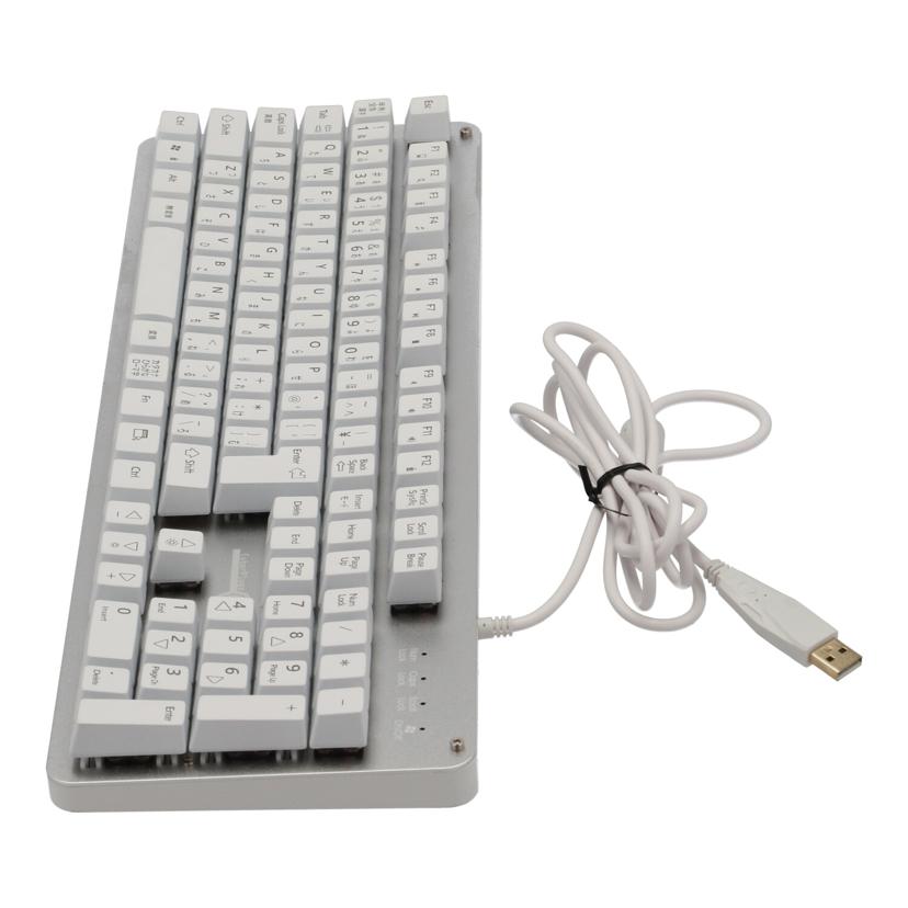 Cyberplugs サイバープラグス/ゲーミングキーボード/CP-GK-NASRv1-w-re//-/Aランク/78