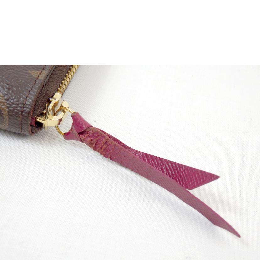 LOUIS VUITTON ルイヴィトン/ポルトフォイユ・クレマンス/モノグラム/フューシャ/M60742//SP0165/ABランク/72