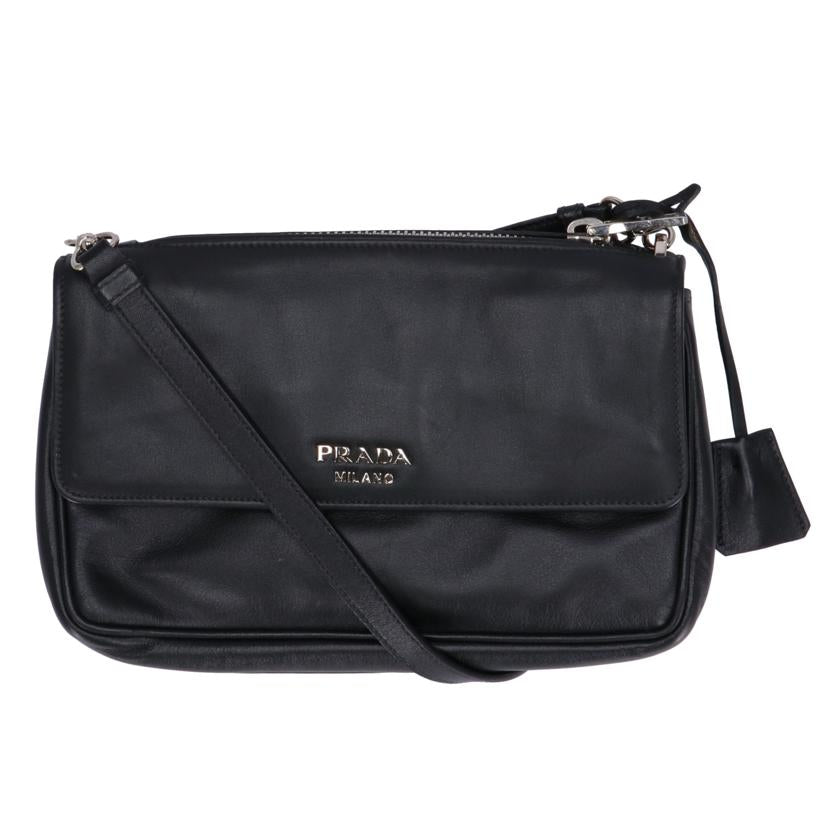 PRADA プラダ PRADA レザーワンショルダー ブラック レディース/レザーワンショルダー/ブラック//ABランク/37