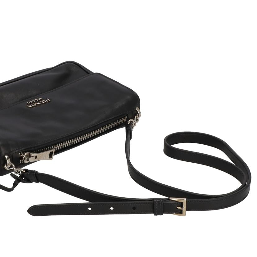 PRADA プラダ PRADA レザーワンショルダー ブラック レディース/レザーワンショルダー/ブラック//ABランク/37