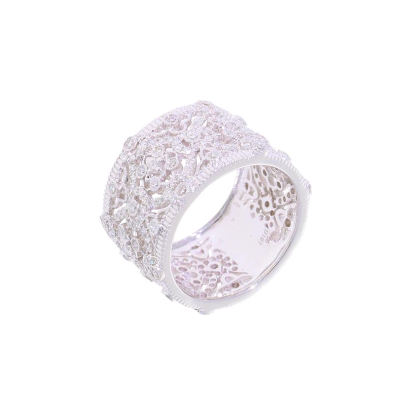 /750WGダイヤリング1.07/#13 鑑/7.5//Aランク/75