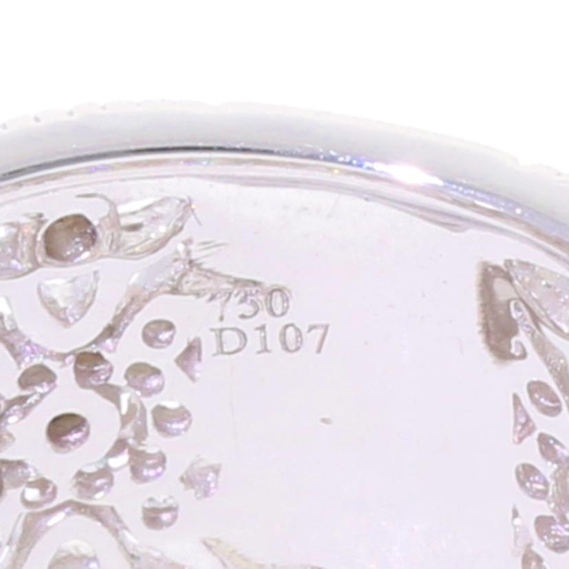 /750WGダイヤリング1.07/#13 鑑/7.5//Aランク/75