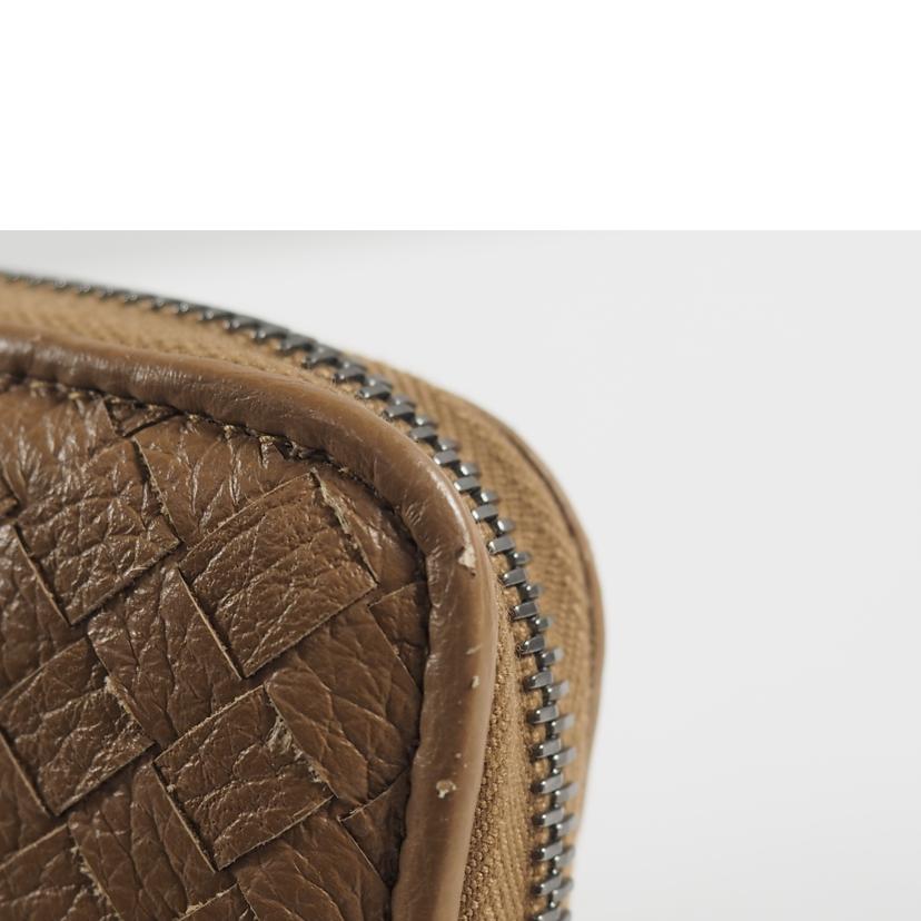 BOTTEGA ボッテガ/イントレチャート/ラウンドファスナーロングウォレット//P00611041Q/ABランク/79