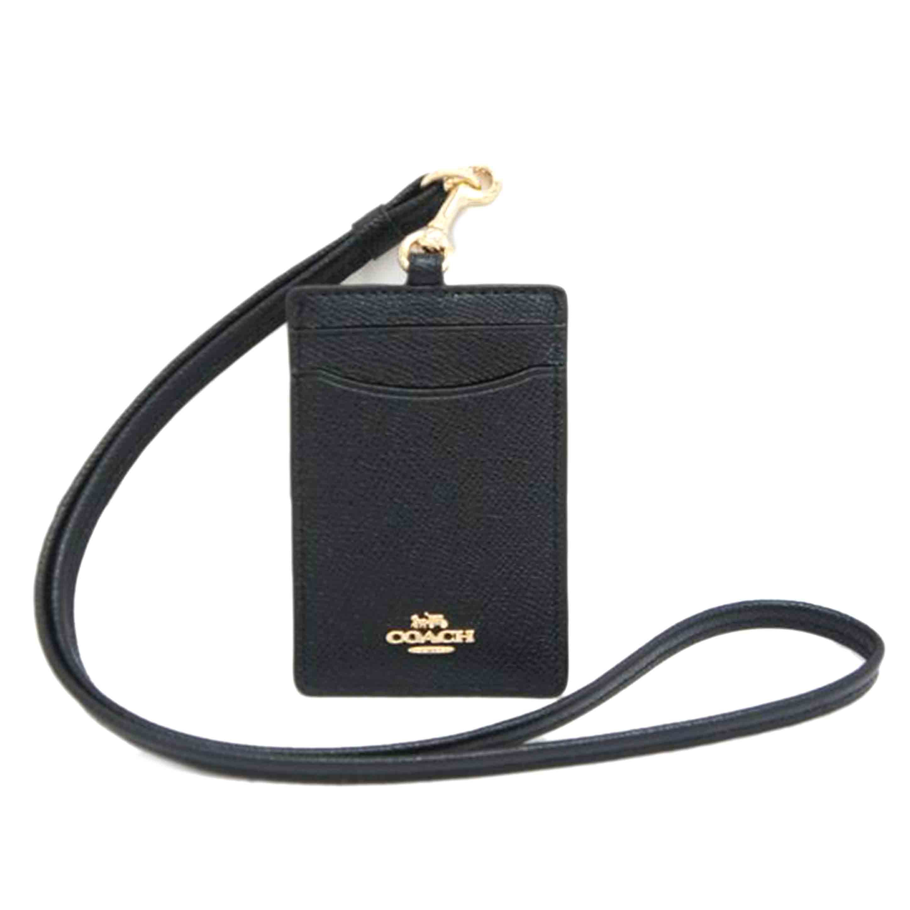 COACH コーチ/ID.カードケース/ストラップ付き/32319//H20**/Aランク/05