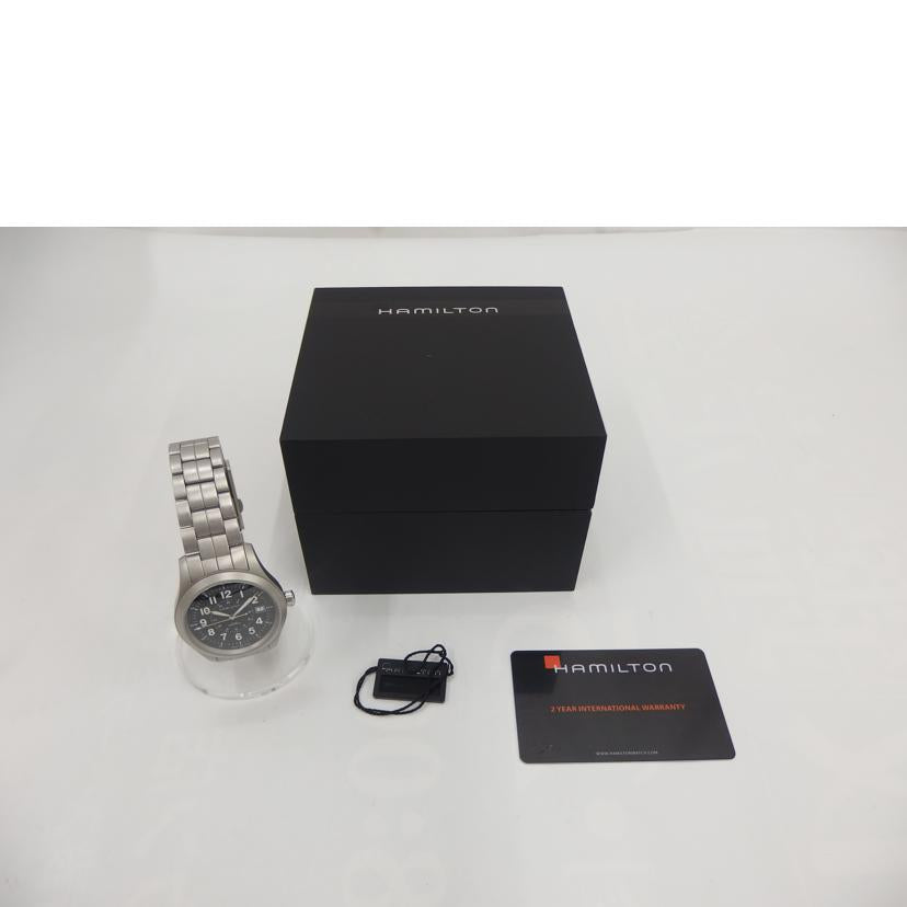 HAMILTON ハミルトン/カーキ・メカニカル/手巻き/H695190//ABランク/82