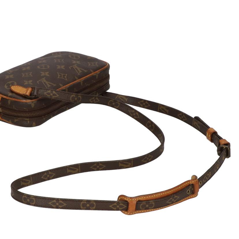 LOUIS VUITTON ルイヴィトン ルイ・ヴィトン ビトン ショルダーバッグ ハンドバッグ トートバッグ ブラウン メンズ レディース 定番 人気 LV 斜め掛け 肩がけ/ポシェット・マルリー・バンドリエール/モノグラム/M51828//871**/Bランク/06