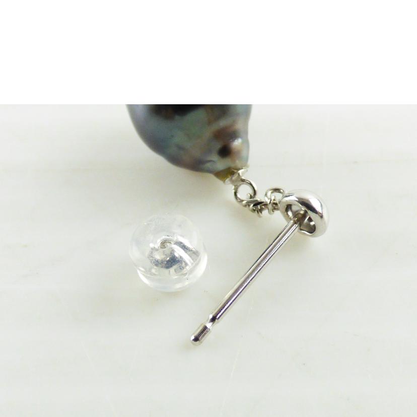 SVバロックCHO/K14WGピアスセット//ABランク/64