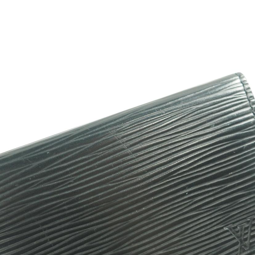 LOUIS VUITTON ルイヴィトン/アンヴェロップ・カルト ドゥ ヴィジット/エピ/ノワール/M60652//CA0056/BCランク/79