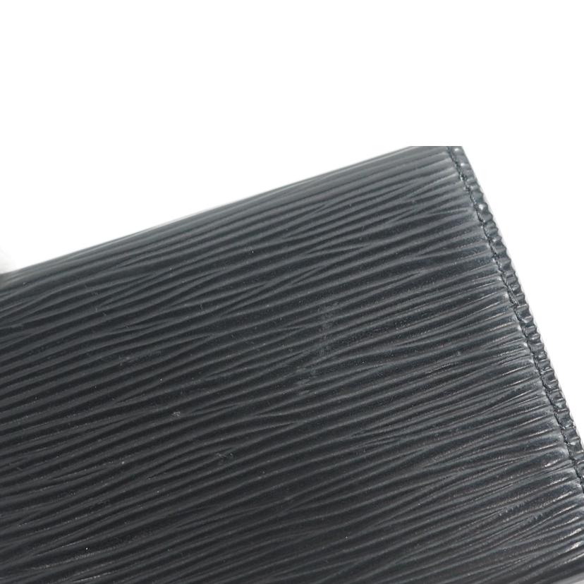 LOUIS VUITTON ルイヴィトン/アンヴェロップ・カルト ドゥ ヴィジット/エピ/ノワール/M60652//CA0056/BCランク/79