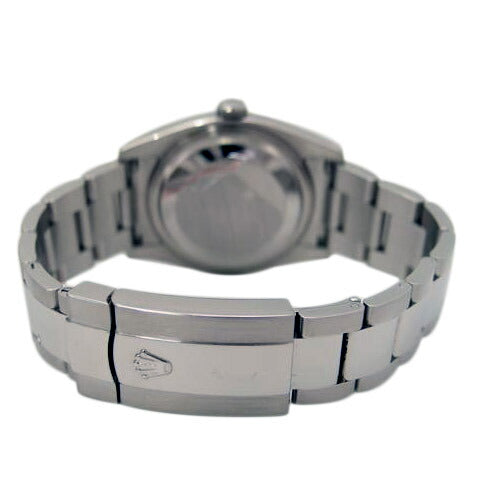 ROLEX ロレックス 腕時計 新品仕上済 2009年頃製造 ルーレット オイスターブレスレット 黒文字盤 /デイトジャスト・SS×WG/ブラックローマン/V番/116234//V613734(2009)/SAランク/69