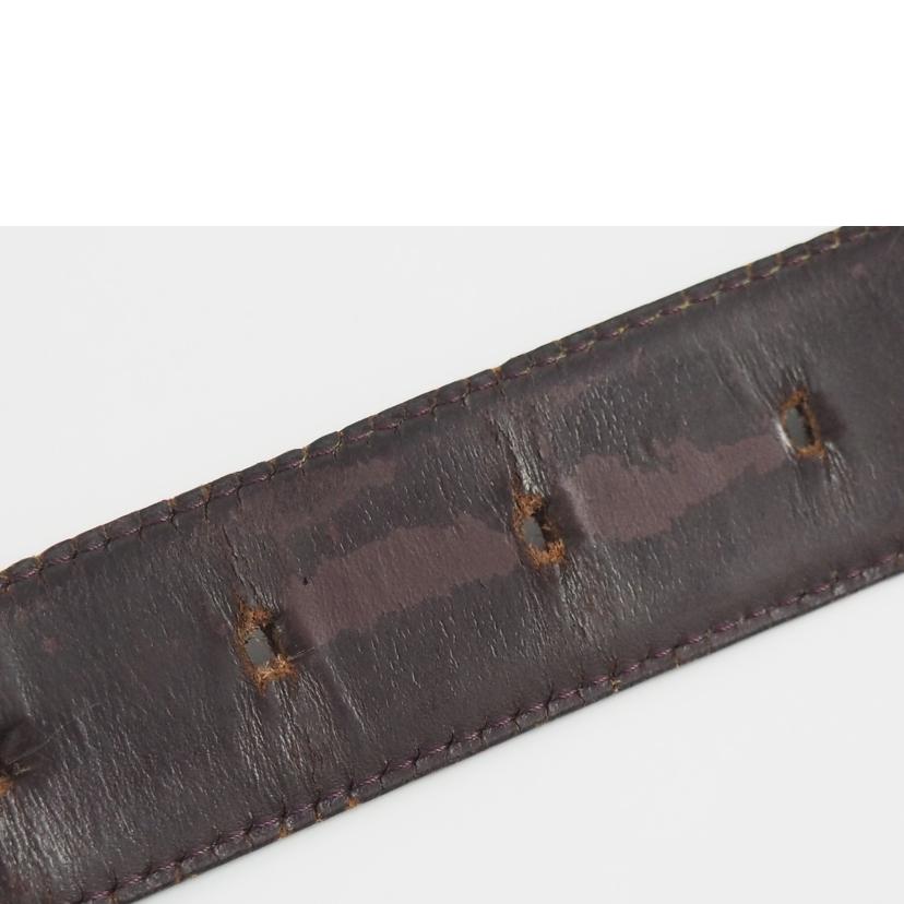 LOUIS VUITTON ルイヴィトン/ベルト ダークブラウン//BCランク/79