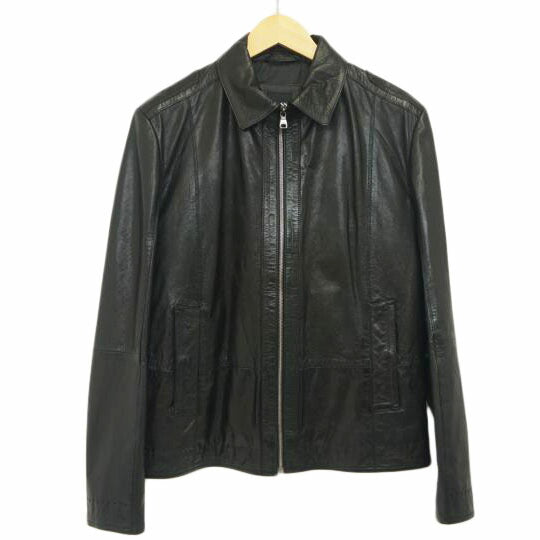 HUGO BOSS /HUGO BOSS レザージップアップJKT//ABランク/09