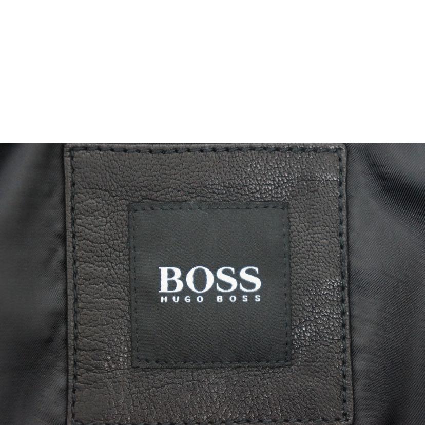 HUGO BOSS /HUGO BOSS レザージップアップJKT//ABランク/09