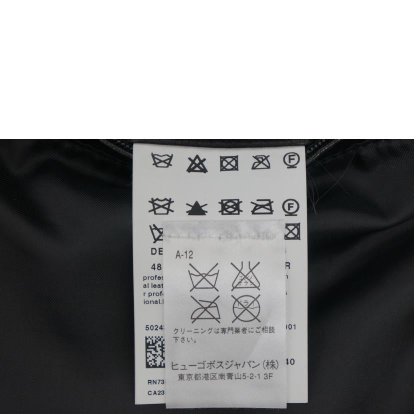 HUGO BOSS /HUGO BOSS レザージップアップJKT//ABランク/09