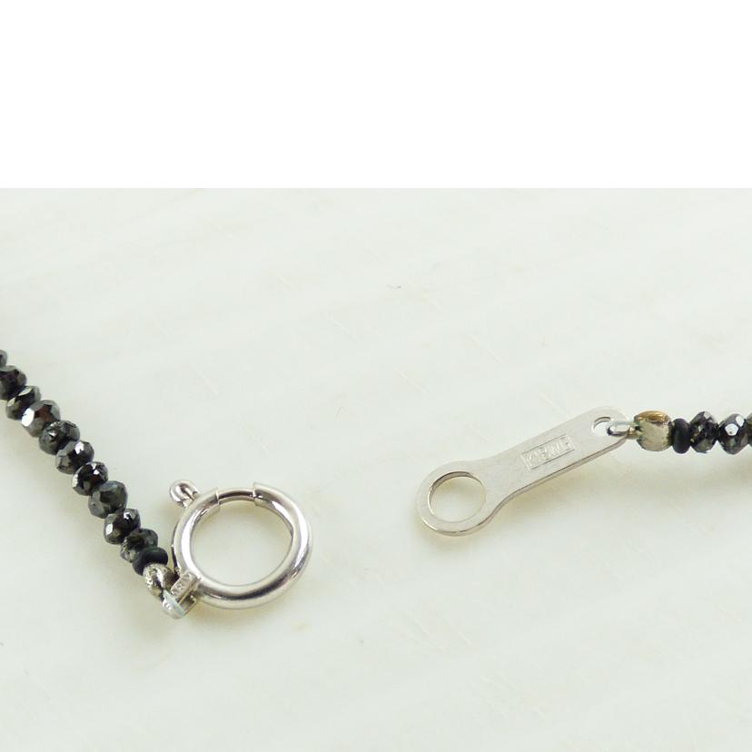 K18WGBダイヤネックレス//ABランク/64